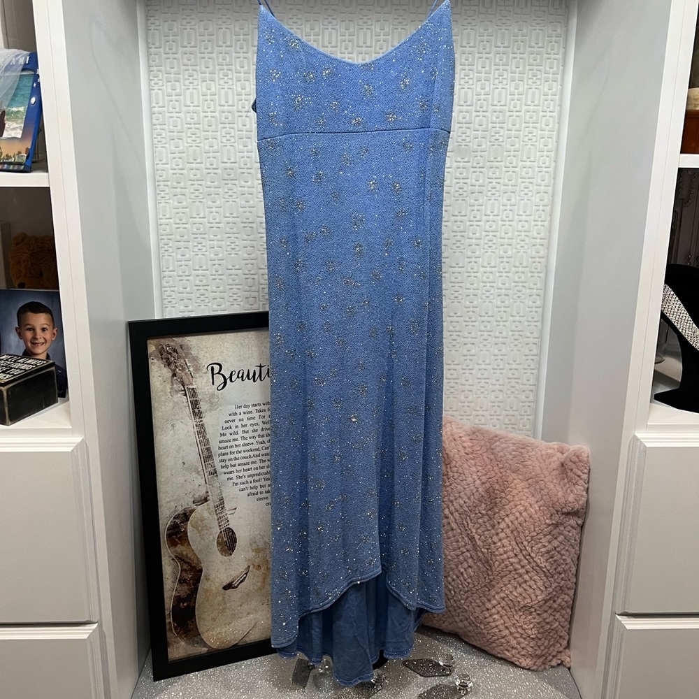 My little mermaid dress. Girls dress size medium! Periwinkle color. So pretty!!